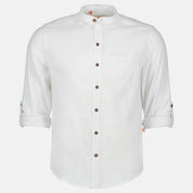 Camisa de lino manga larga Davide