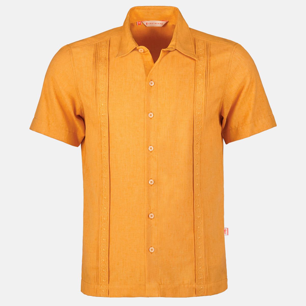 Camisa guayabera manga corta Kechua