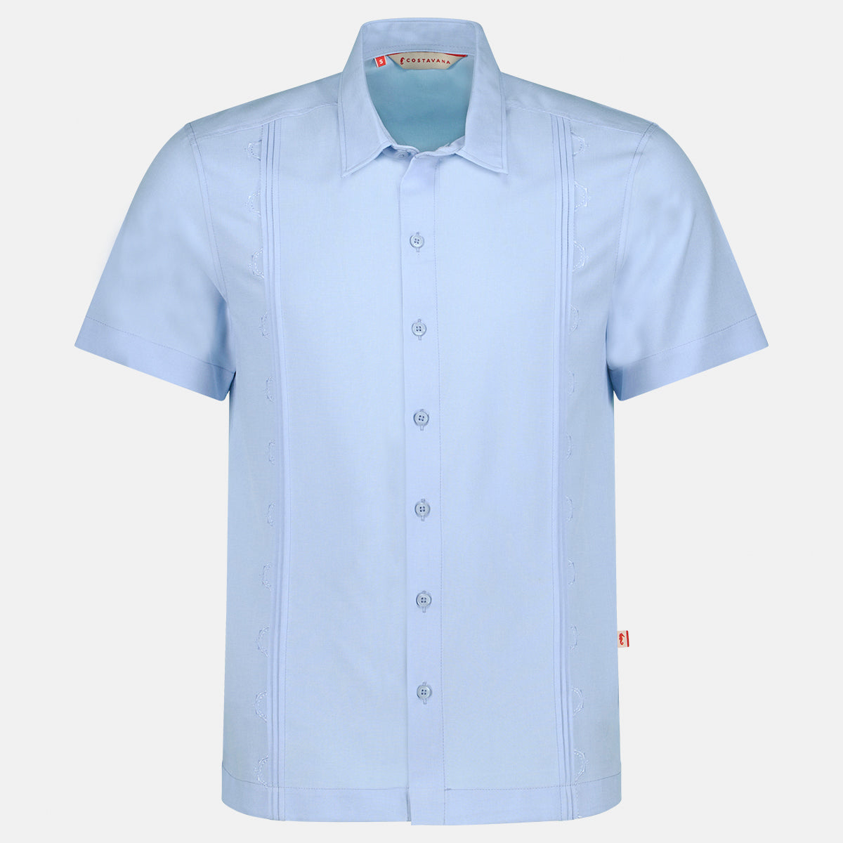 Camisa guayabera manga corta Mausol