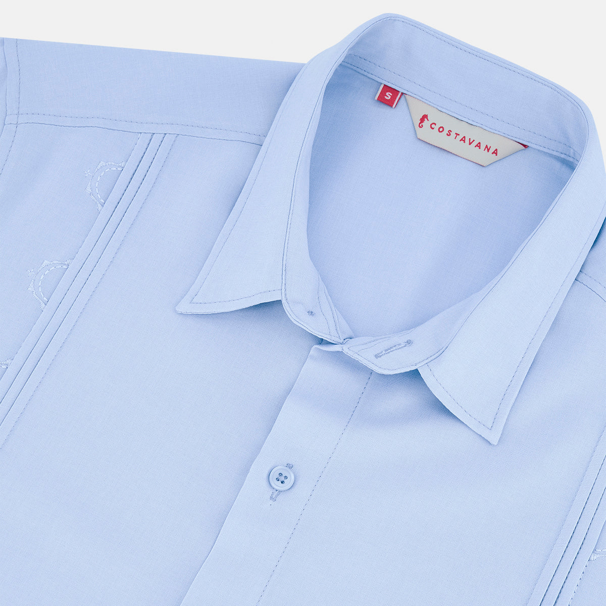 Camisa guayabera manga corta Mausol