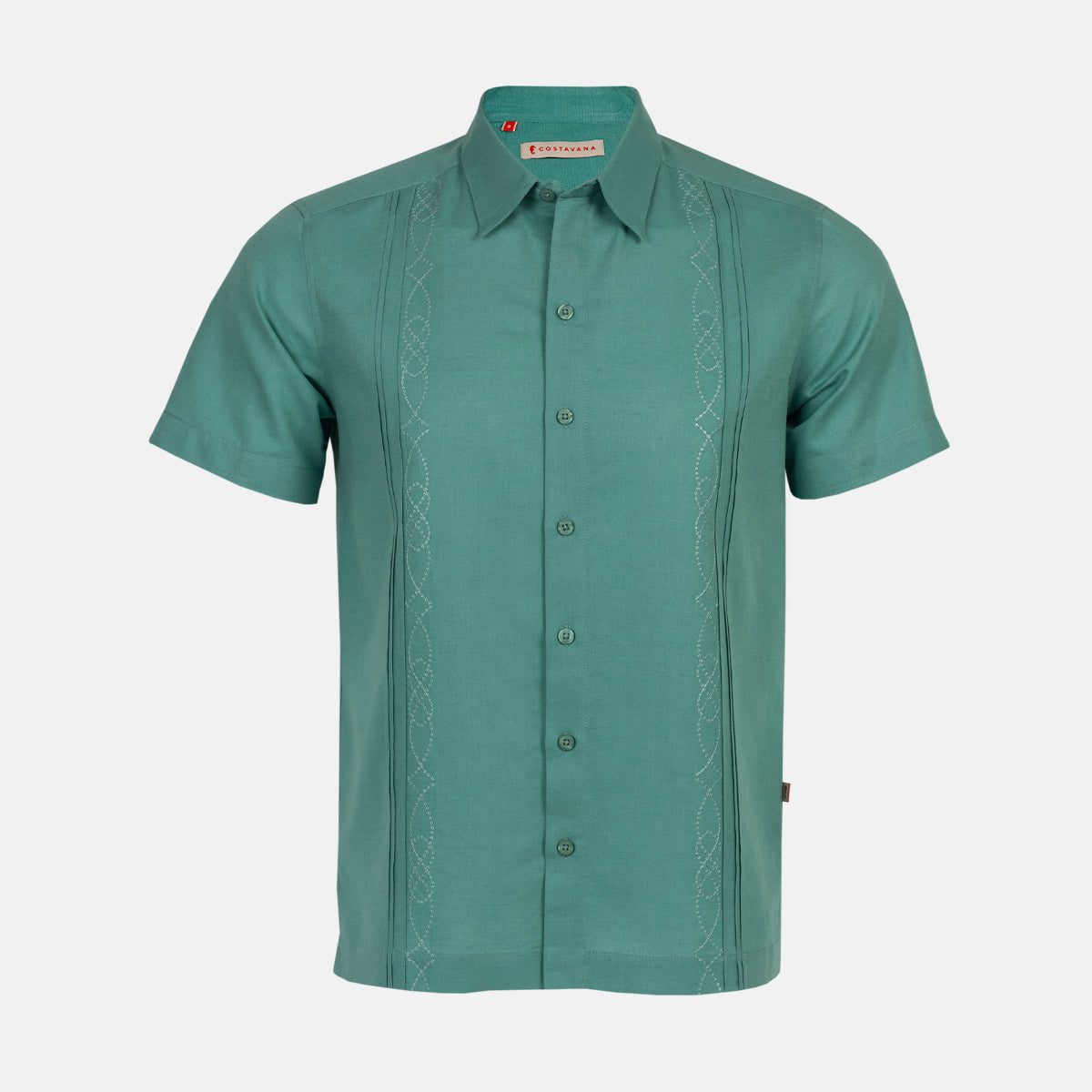 Camisa guayabera manga corta Mineo