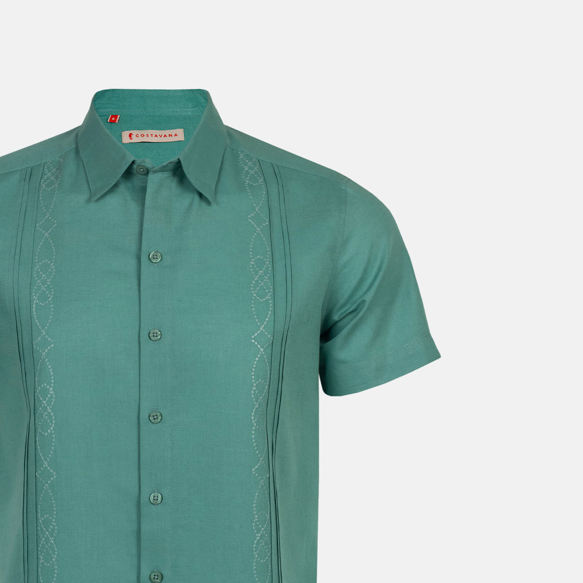 Camisa guayabera manga corta Mineo