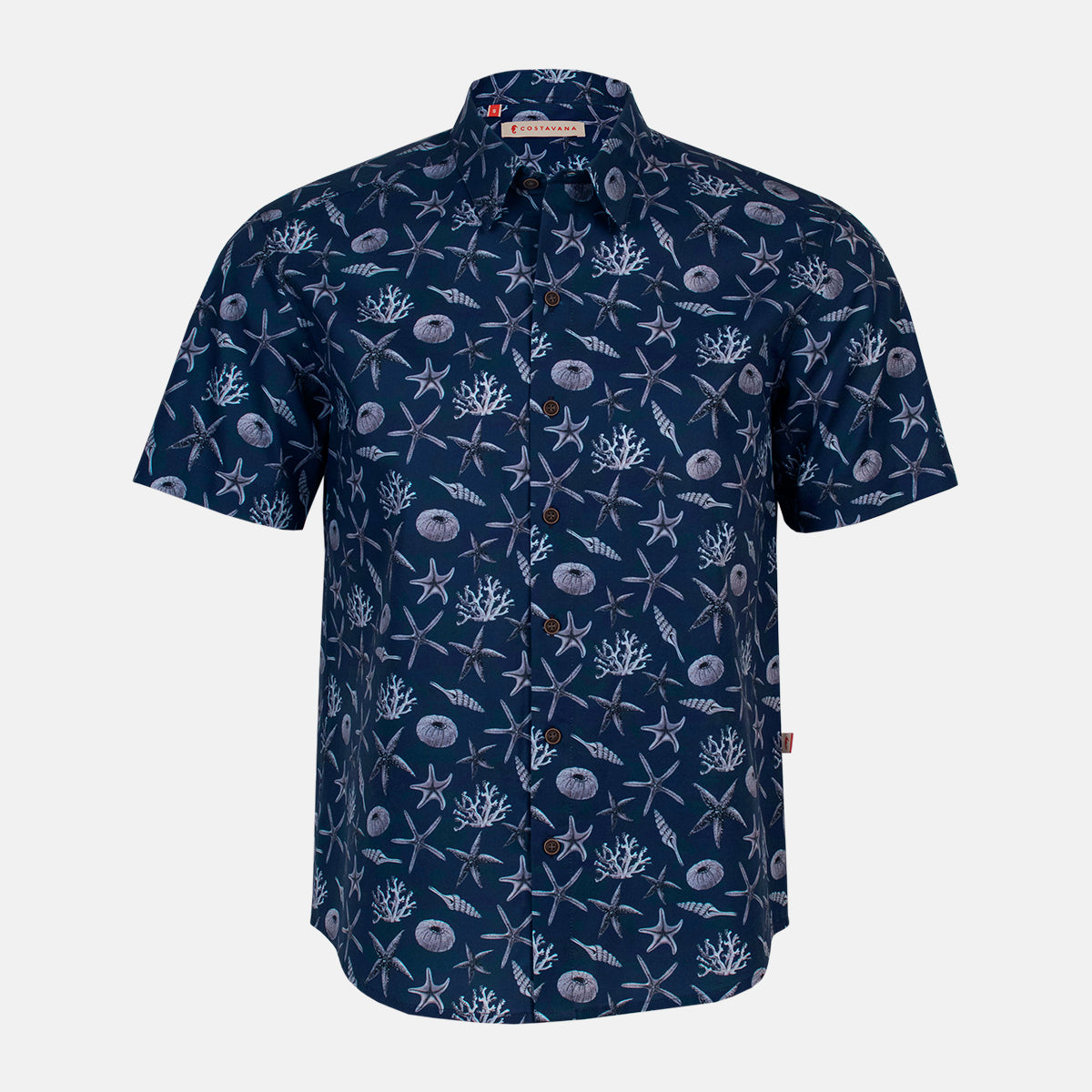 Camisa hawaiana manga corta Asteria
