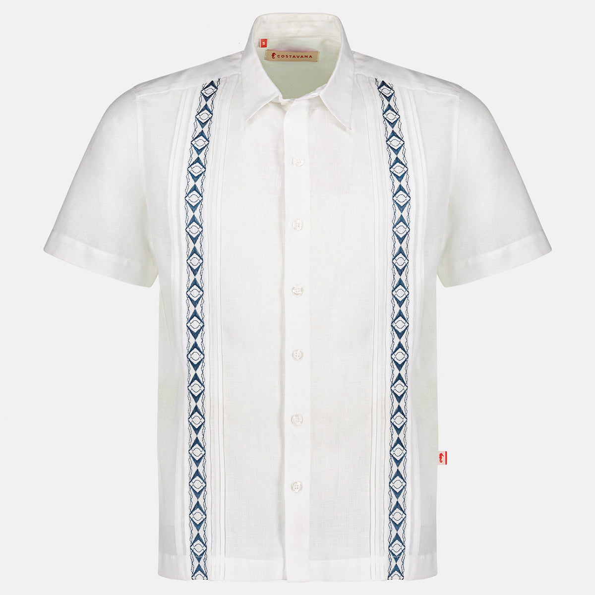 Camisa guayabera manga corta Johan