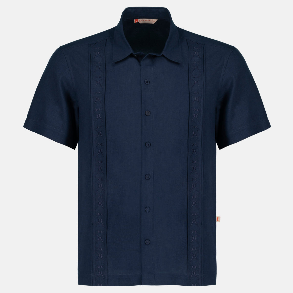 Camisa guayabera manga corta Lirius