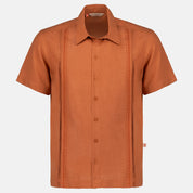 Camisa guayabera manga corta Mahat