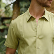 Camisa guayabera manga corta Cassius