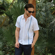Camisa guayabera manga corta Johan