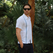 Camisa guayabera manga corta Johan