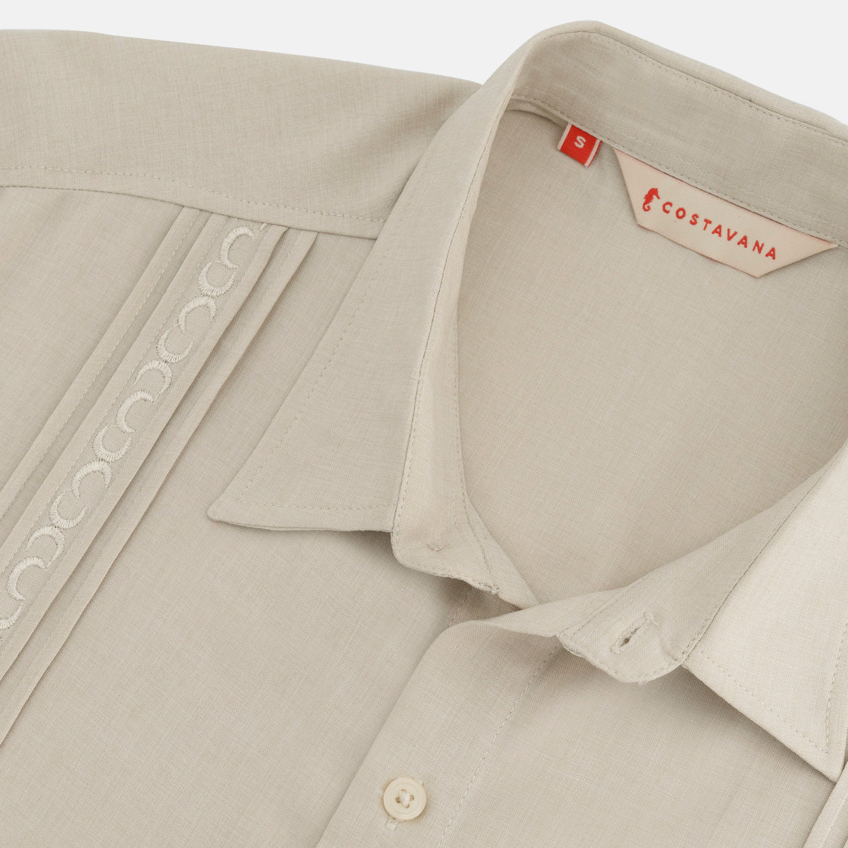 Camisa guayabera manga corta Muni