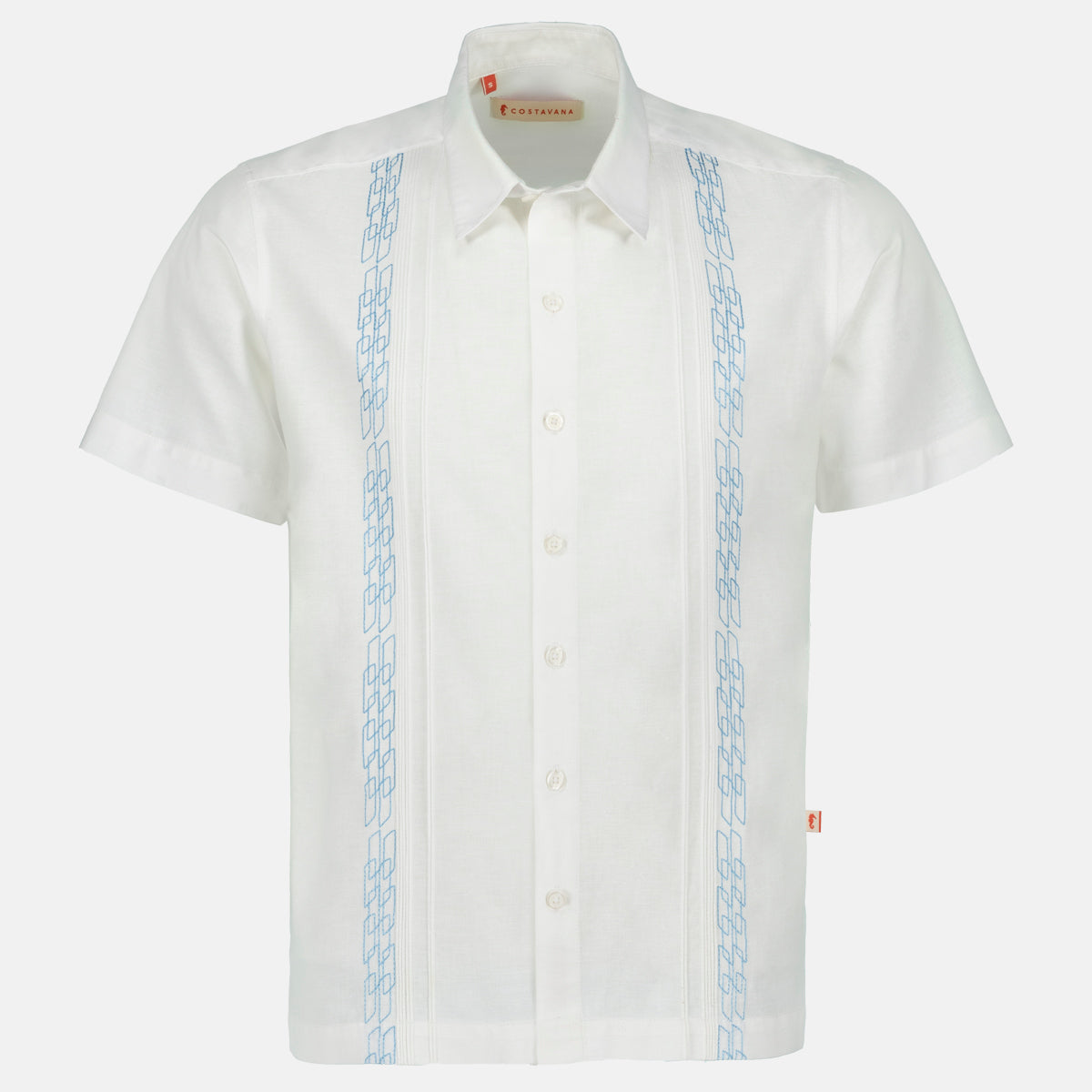 Camisa guayabera manga corta Rengala