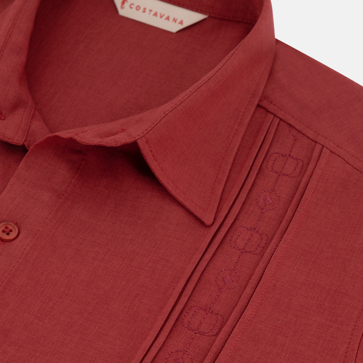 Camisa guayabera manga corta Tailong