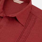 Camisa guayabera manga corta Tailong