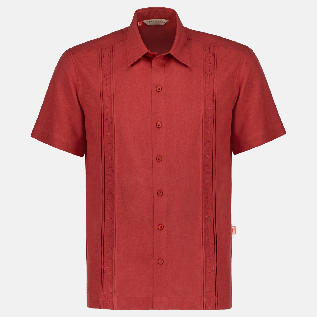 Camisa guayabera manga corta Tailong